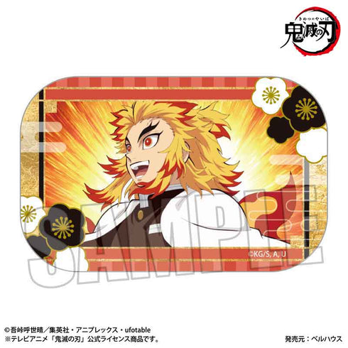 『鬼滅の刃無限列車編』メモリーズスクエア缶バッジ 煉獄 杏寿郎A【202503再販】